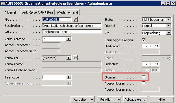 stornieren checkbox